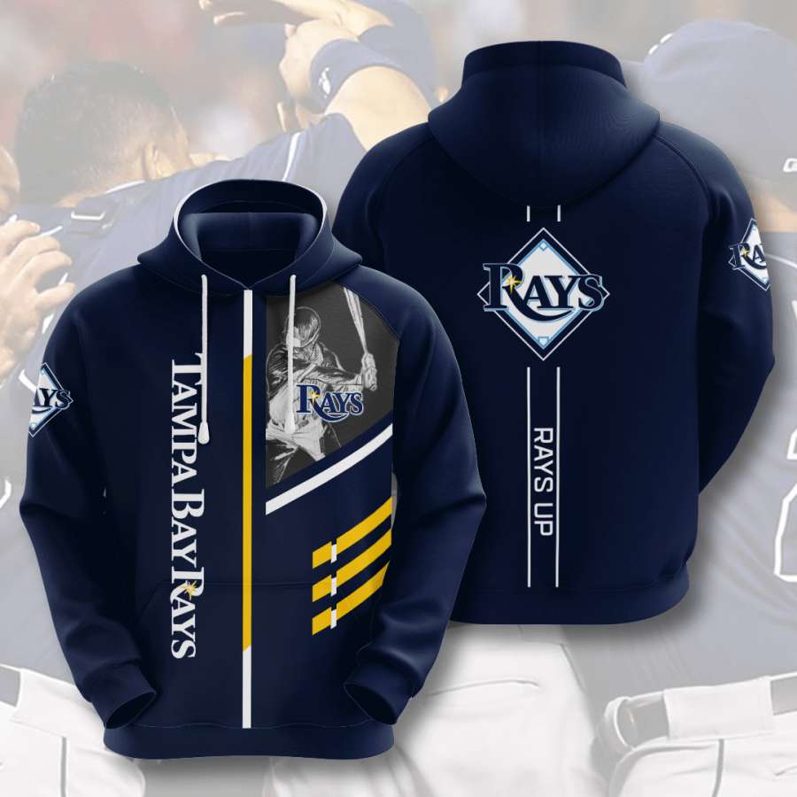 Tampa Bay Rays Custom All Over Print Hoodie 3D Style 5