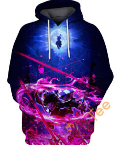 Tanjiro Kamado Hurricane Hoodie 3D