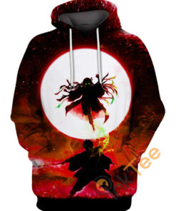 Tanjirou Nezuko Anime Hoodie 3D