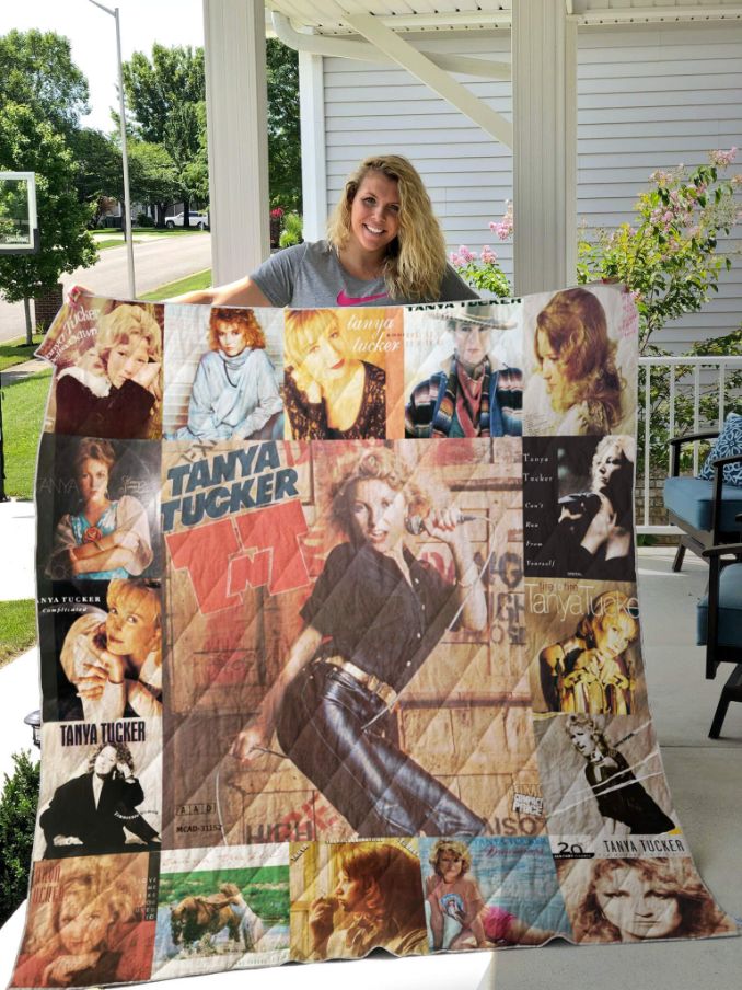 Tanya Tucker Quilt Blanket Bedding Set For Fans