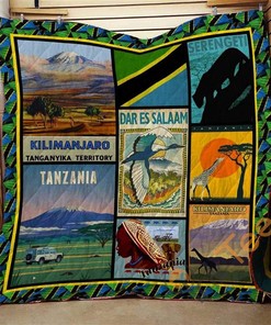 Tanzania Quilt Blanket And Bedding Set Option