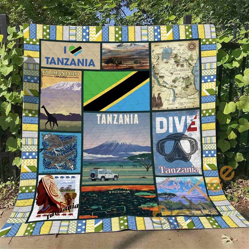 Tanzania Quilt Blanket Bedding Set