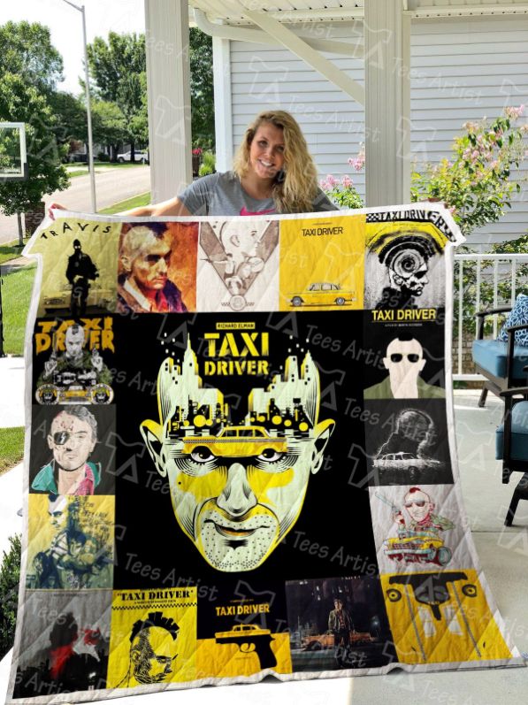 Taxi Driver Quilt Blanket Bedding Set for Home Décor