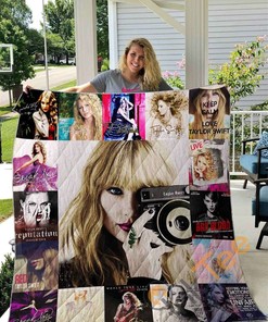 Taylor Swift Quilt Blanket Bedding Set