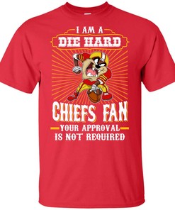Taz Devil Kansas City Chiefs T Shirt Football Team Funny Gift for Friends Family