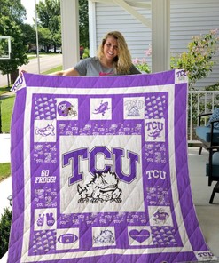 Tcu Horned Frogs Ver2 Quilt Blanket