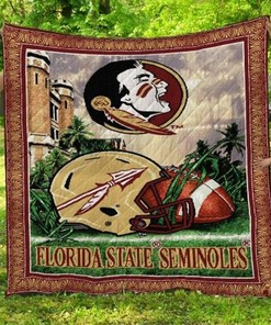 Team Ncaa Florida State Seminoles Collection Quilt Blanket Bedding Set