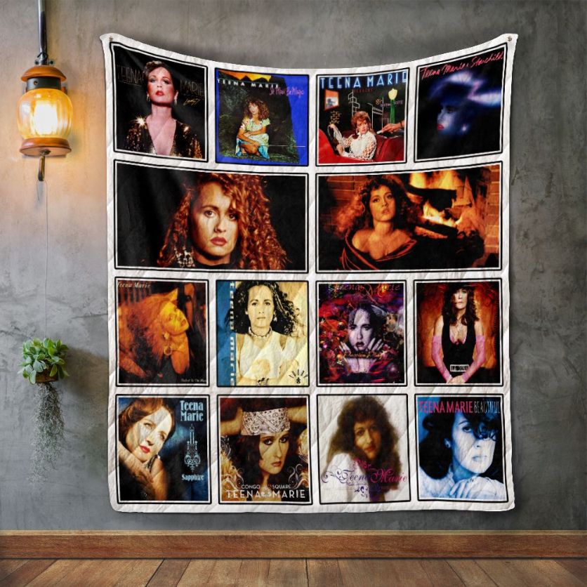 Teena Marie Album Covers Quilt Blanket Bedding Set