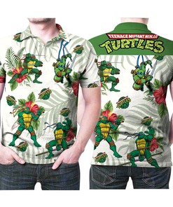 Teenage Mutant Ninja Turtles Fictional Universe Hawaii Cartoon Movie Lovers Polo Shirt