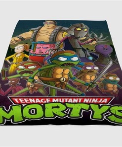 Teenage Mutant Ninja Turtles Sherpa Fleece Blanket Gifts for Family, for Couple
