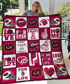 Temple Owls Quilt Blanket Bedding Set