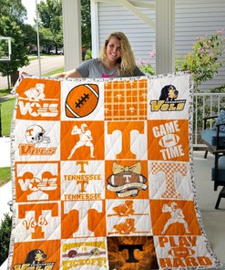Tennessee Collected Ncaa Quilt Blanket