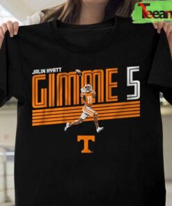 Tennessee Football Jalin Hyatt Gimme 5 Jalin Hyatt Tennessee Favorite T-Shirt