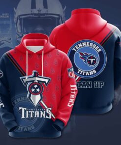 Tennessee Titans Custom Sport All Over Print Hoodie 3D Style 1