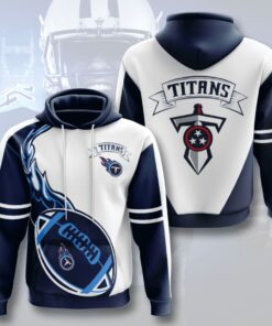 Tennessee Titans Custom Sport All Over Print Hoodie 3D Style 4