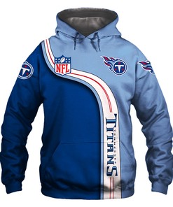 Tennessee Titans Hoodie 3D Cute Zip Hoodie Pullover Gift for Fans