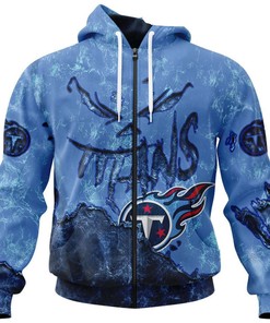 Tennessee Titans Hoodie 3D Devil Eyes Gift for Fans