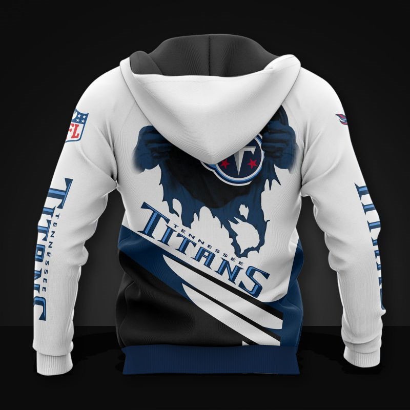 Tennessee Titans Hoodie Cool Graphic Gifts for Fans - Image 2