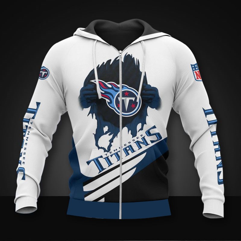 Tennessee Titans Hoodie Cool Graphic Gifts for Fans - Image 3