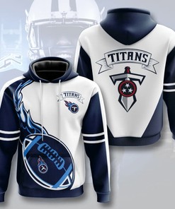 Tennessee Titans Hoodie Flame Balls Graphic Gift for Fans
