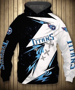Tennessee Titans Hoodie Thunder Graphic Gifts for Fans
