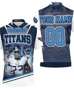 Tennessee Titans Logo Super Bowl 2021 Afc South Champions Personalized 3D All Over Print Polo Shirt