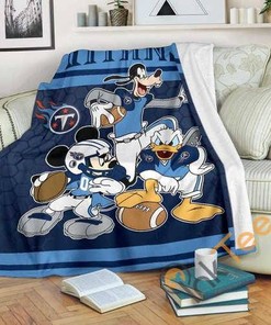 Tennessee Titans Team Sherpa Fleece Blanket Gifts for Family, for Couple