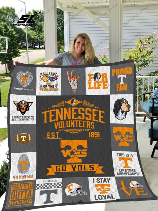 Tennessee Volunteers Quilt Blanket 01
