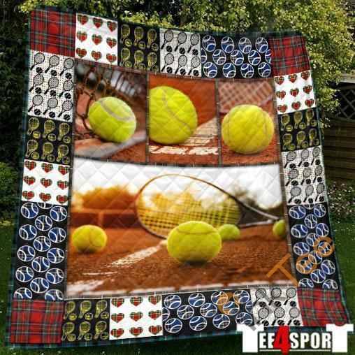 Tennis Sports Quilt Blanket Bedding Set
