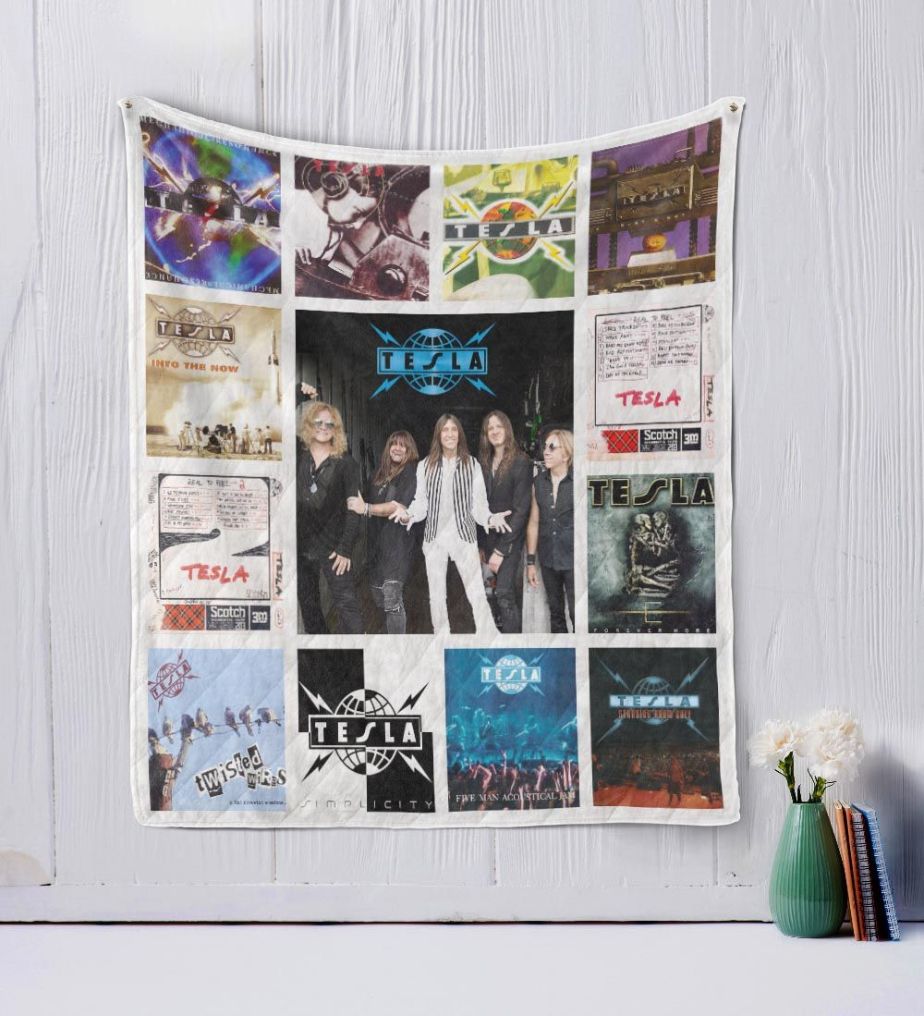 Tesla Quilt Blanket Bedding Set for Home Décor
