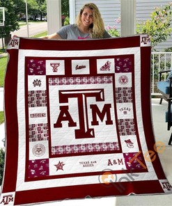 NCAA Texas A&M Aggies Quilt Blanket #18