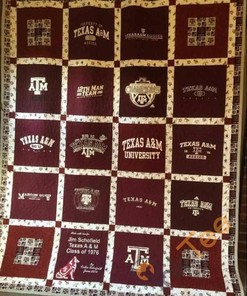 NCAA Texas A&M Aggies Quilt Blanket #20