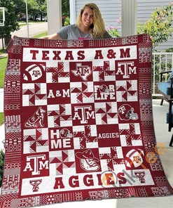 NCAA Texas A&M Aggies Quilt Blanket #19
