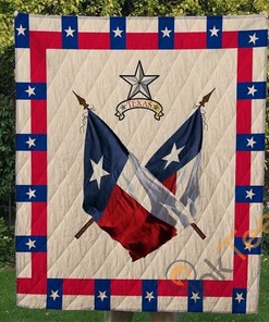 Texas Flag Quilt Blanket Bedding Set