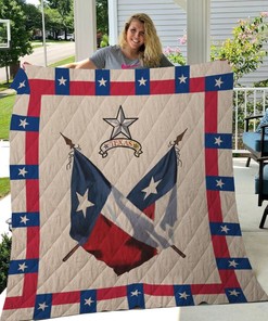 Texas Flag Quilt Blanket Bedding Set Great Customized Blanket Gifts For Birthday Christmas Thanksgiving