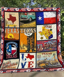 Texas Quilt Blanket Bedding Set