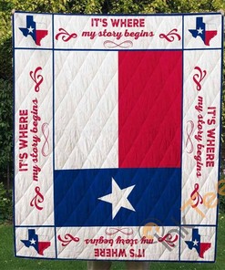 Texas Quilt Blanket Bedding Set With Pilliwcases Option