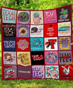 Texas Tech Quilt Blanket And Bedding Set