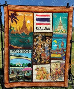 Thailand Quilt Blanket Bedding Set