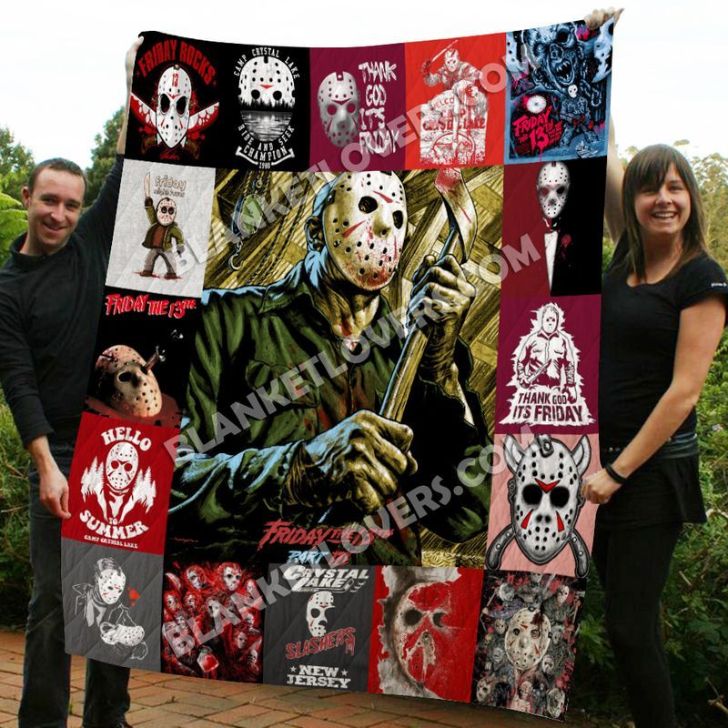 Thank God It’s Friday Friday The 13th Collection Quilt Blanket Bedding Set