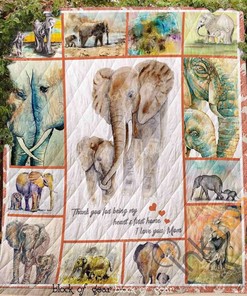 Thank You For Being My Heart’S First Home Quilt Blanket Bedding Set