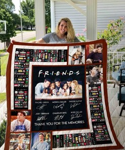 Thank You For The Memories F.R.I.E.N.D.S Quilt Blanket Bedding Set