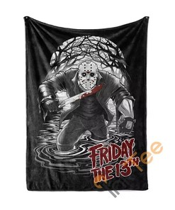 The 13th Halloween Sherpa Fleece Blanket Gifts for Family, for Couple