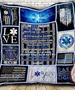 The Ability To Give Emergency Care Quilt Blanket Bedding Set