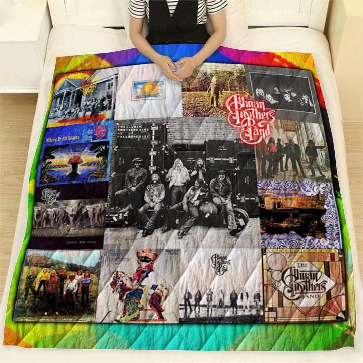 The Allman Brothers Albums Quilt Blanket Bedding Set For Fans