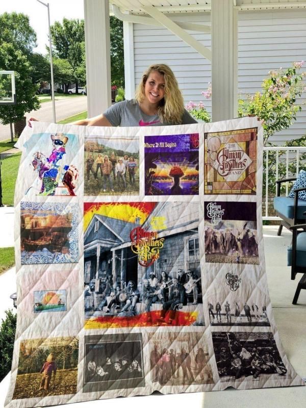 The Allman Brothers Band Album Quilt Blanket For Fans