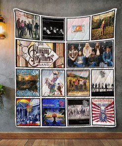 The Allman Brothers Band Style 2 Quilt Blanket Bedding Set