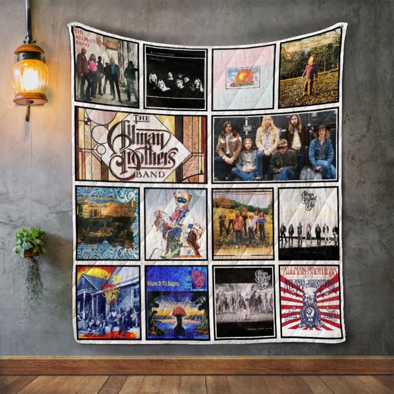 The Allman Brothers Band Style 2 Quilt Blanket Bedding Set