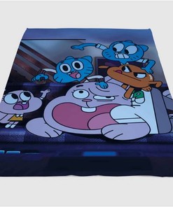 The Amazing World Of Gumball Best Scene Sherpa Fleece Blanket Gifts for Family, for Couple