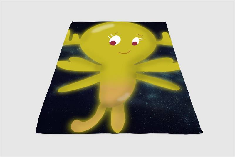 The Amazing World Of Gumball In Galaxy Sherpa Fleece Blanket Gifts for Family, for Couple